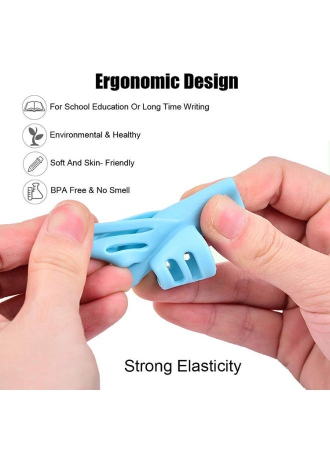 jaexest 3Pcs Non-Toxic Children Pen Holder Writing Posture Correction Tools School Office - Image 4